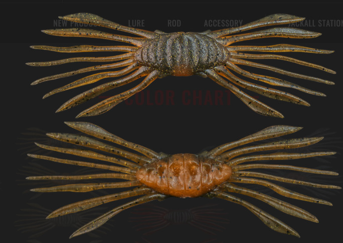 ジャッカルのドリフトクラブのインプレ情報 カニを意識した使い方をしたい ワーム部